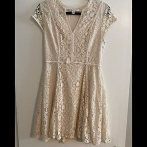 Cream LC dress